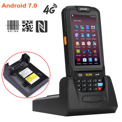 4.0 인치 480x800 산업용 핸드 헬드 터미널 4G PDA 스캐너 Android