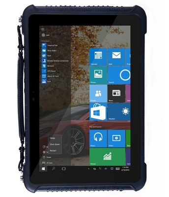 RS232 10000mAh 어려운 태블릿 PC Windows 10, BT4.2 10.1 인치 Windows 태블릿