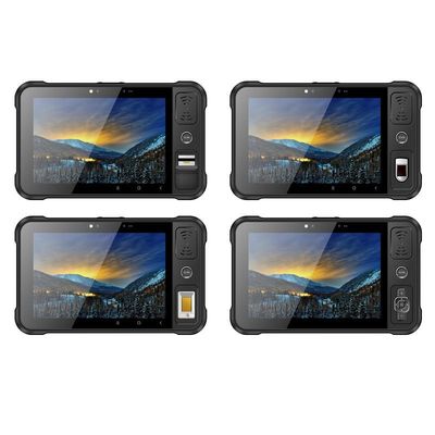 UHF 지문 스캐닝을 가진 IP65 4G LTE 8 인치 안드로이드 태블릿 PC 8000mAh