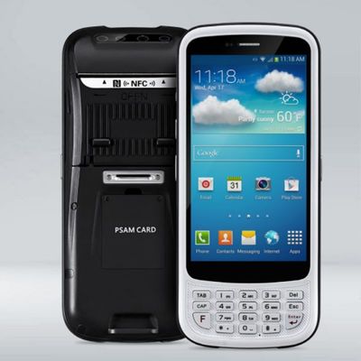 1920x1080 핸드헬드 UHF RFID 리더 8000mAh 13.56MHz UHF RFID 스캐너