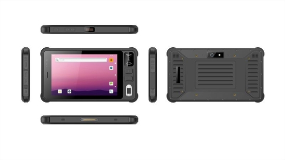 8 인치 작은 울퉁불퉁한 안드로이드 타블렛 2D 스캐너 HDMI 1000 NIT 디스플레이