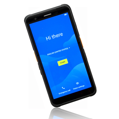 5.7 &quot; 고급 품질 4G + 64G 안드로이드 바코드 스캐너 NFC PDA 휴대용 장치