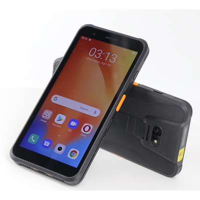 5.7 &quot; 고급 품질 4G + 64G 안드로이드 바코드 스캐너 NFC PDA 휴대용 장치