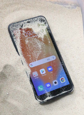 5.7 &quot; 고급 품질 4G + 64G 안드로이드 바코드 스캐너 NFC PDA 휴대용 장치