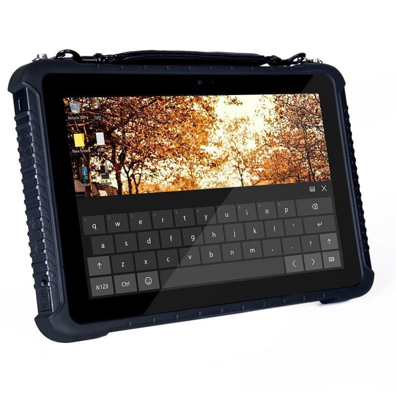 RS232 10000mAh 어려운 태블릿 PC Windows 10, BT4.2 10.1 인치 Windows 태블릿